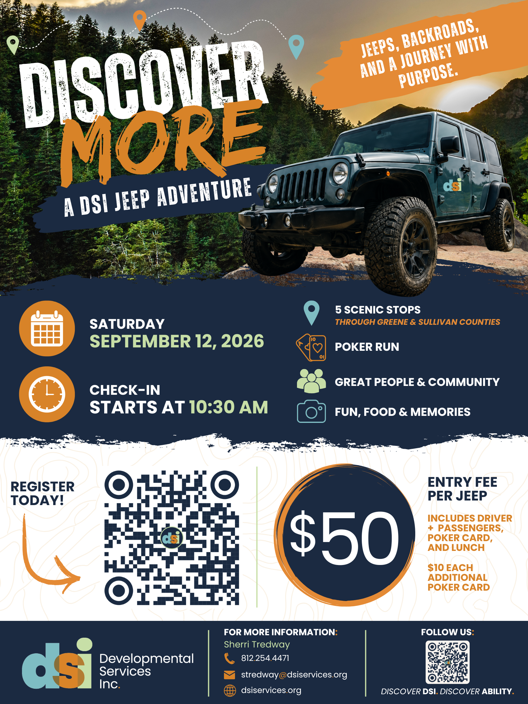 Campaign cover image for Discover More | A DSI Jeep Adventure