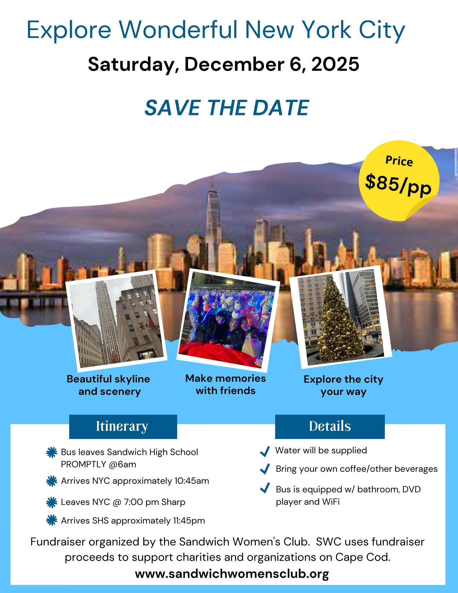 Campaign cover image for NYC Bus Trip 2025