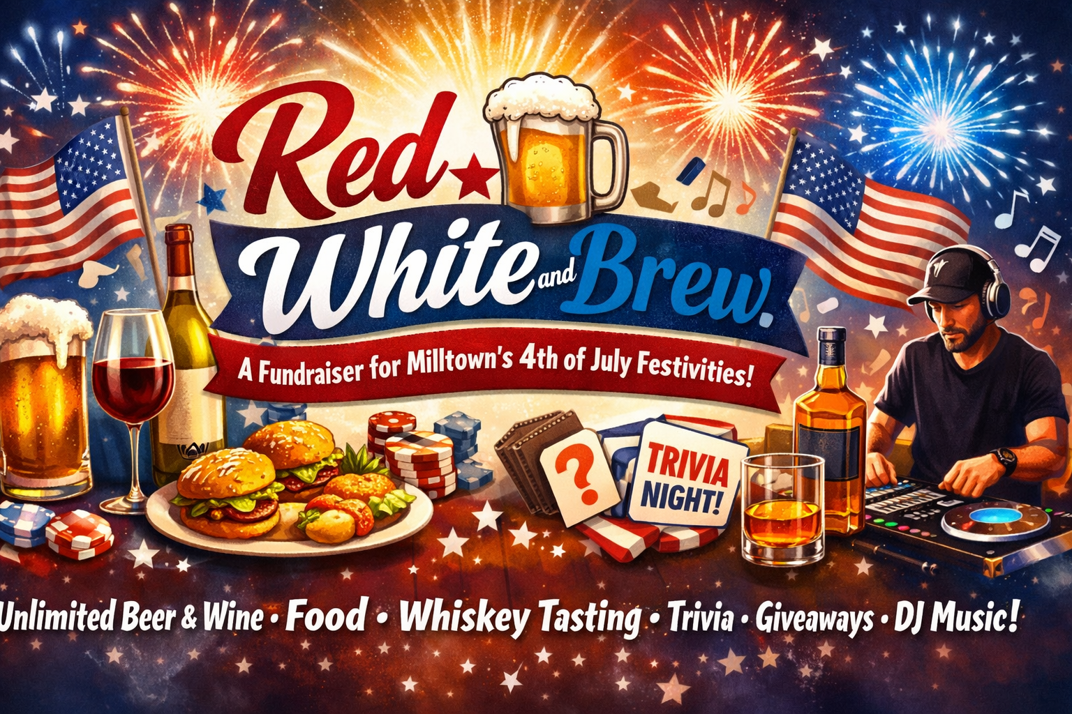 Campaign cover image for Red, White, and Brew 2026