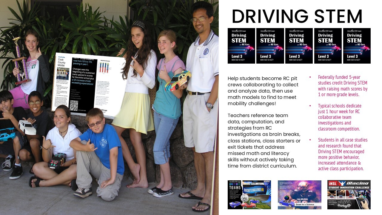 Campaign cover image for With Your Help, We Improve Math Scores and Put Students in the Driver's Seat for STEM