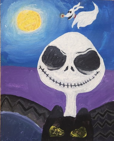 Campaign cover image for Nightmare Before Christmas Paint & Sip