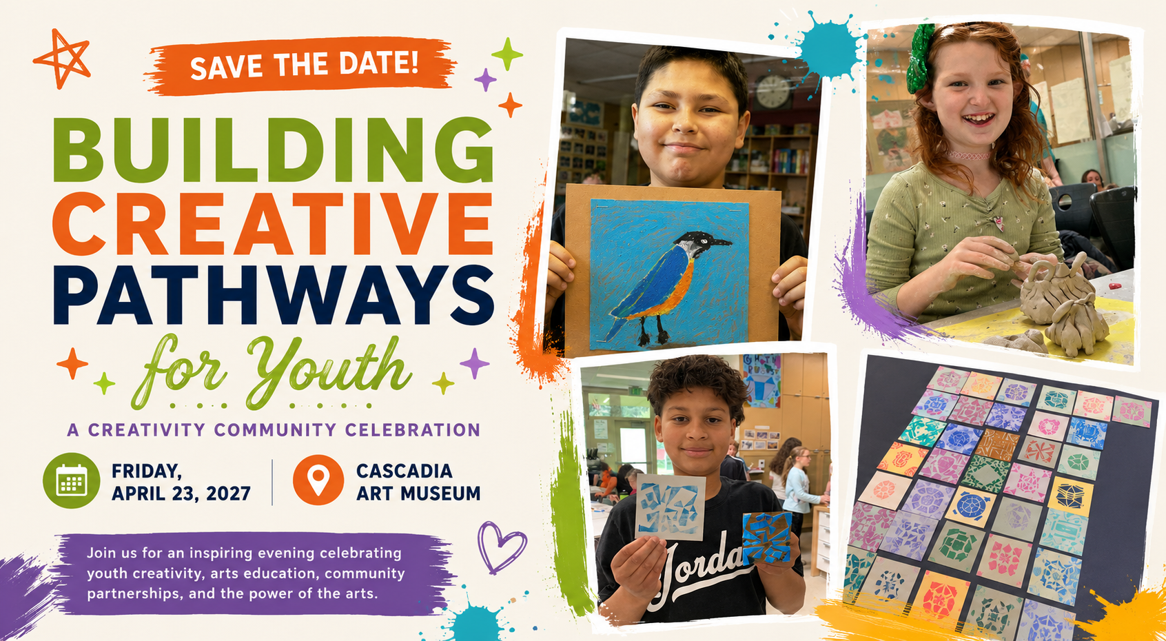 Campaign cover image for Building Creative Pathways Community Celebration