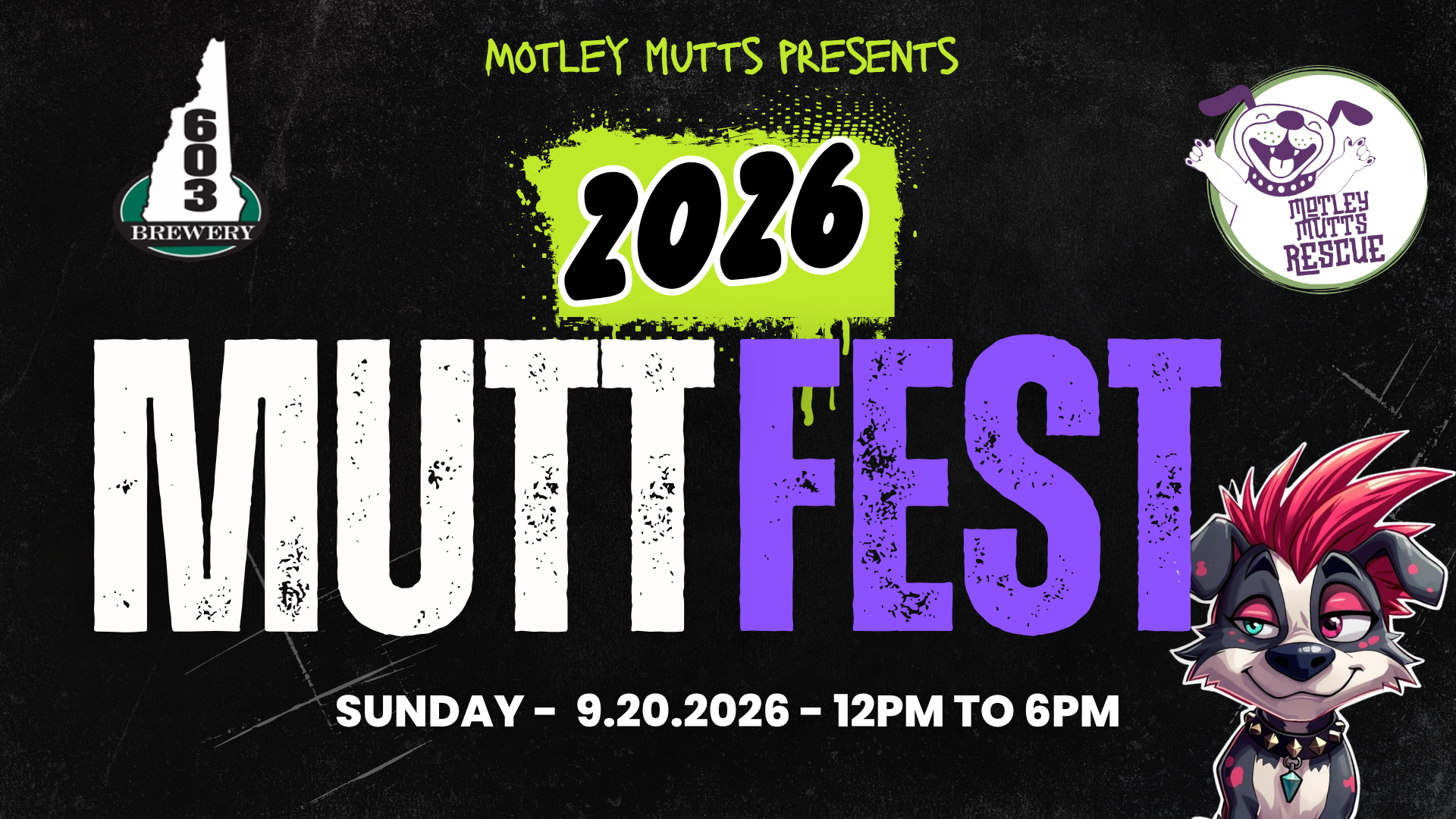 Campaign cover image for Muttfest 2026 Sponsorship sign-ups