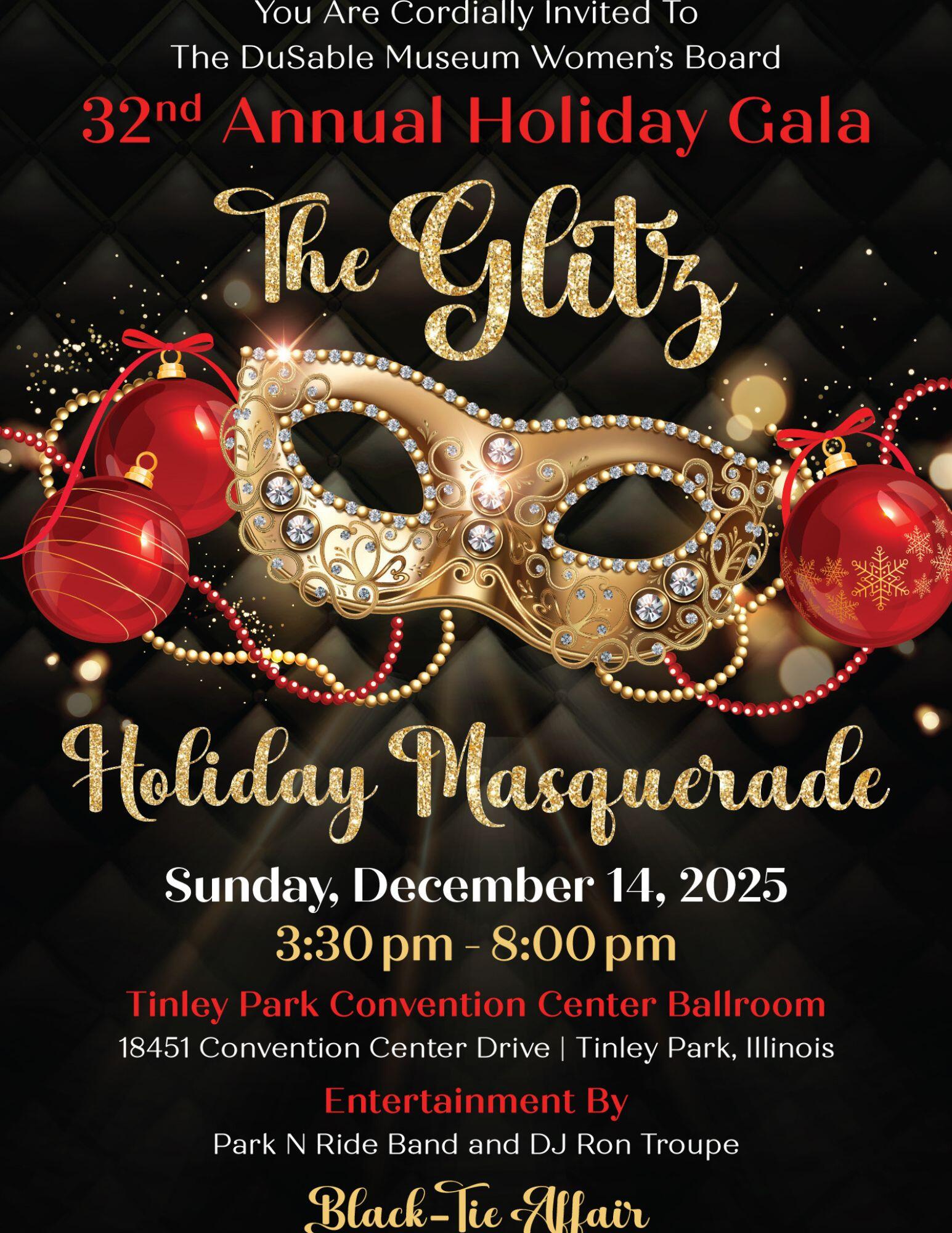 Campaign cover image for The Glitz Holiday Masquerade