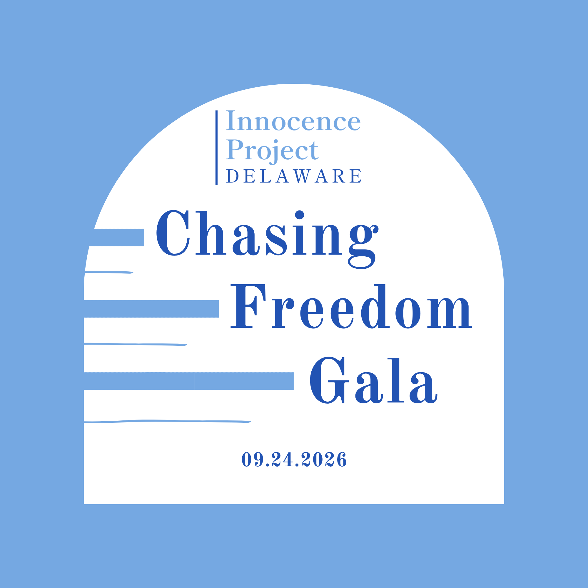 Campaign cover image for Chasing Freedom: An Event to Benefit Innocence Project Delaware