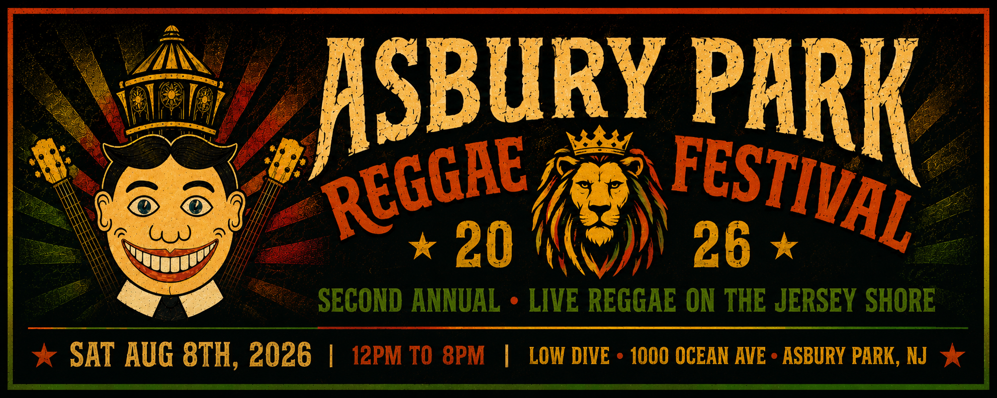 Campaign cover image for Asbury Park Reggae Festival 2026