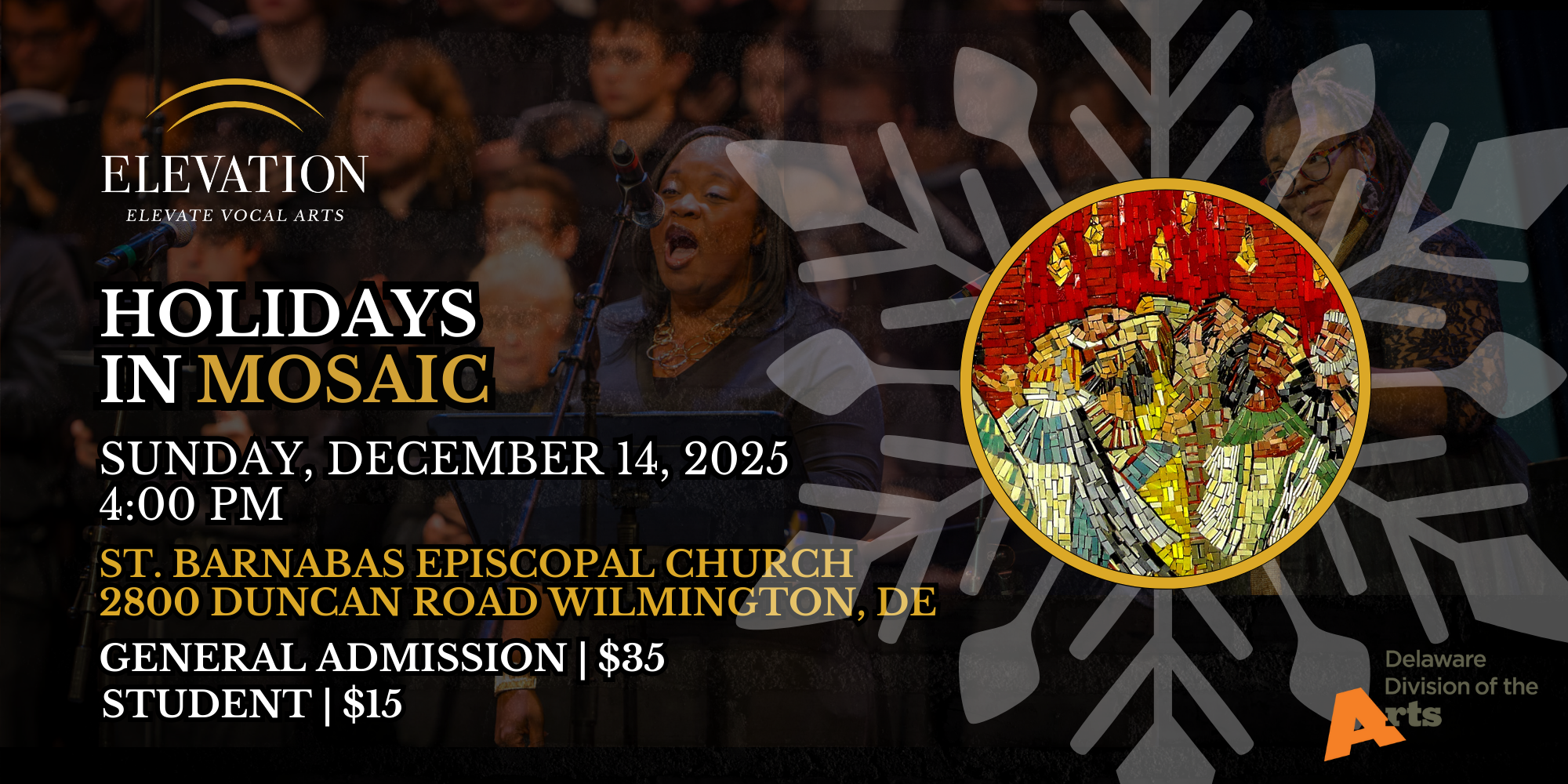 Campaign cover image for Holidays in Mosaic