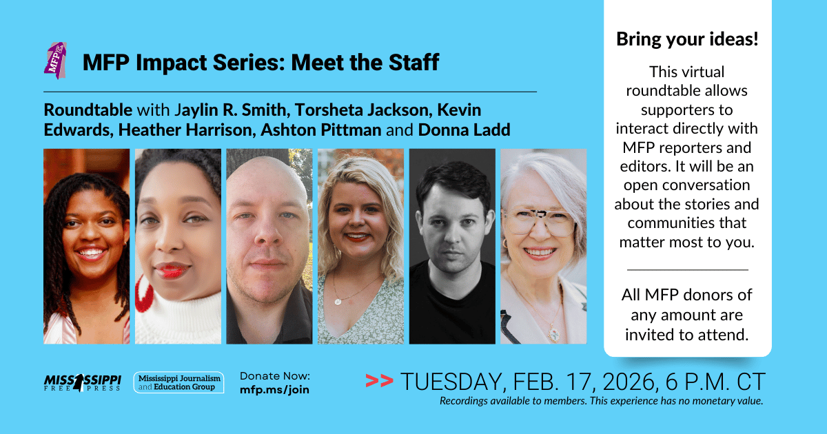 Campaign cover image for We Are Mississippi Free Press.