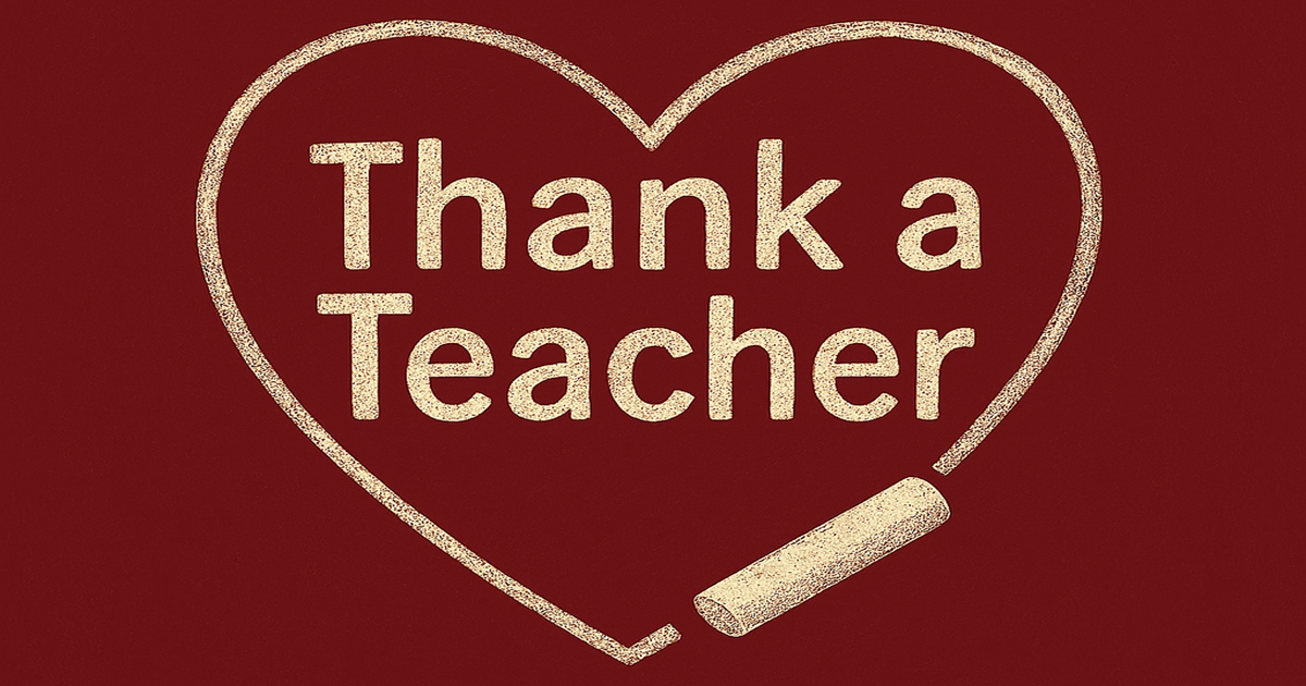 Campaign cover image for Thank a Teacher