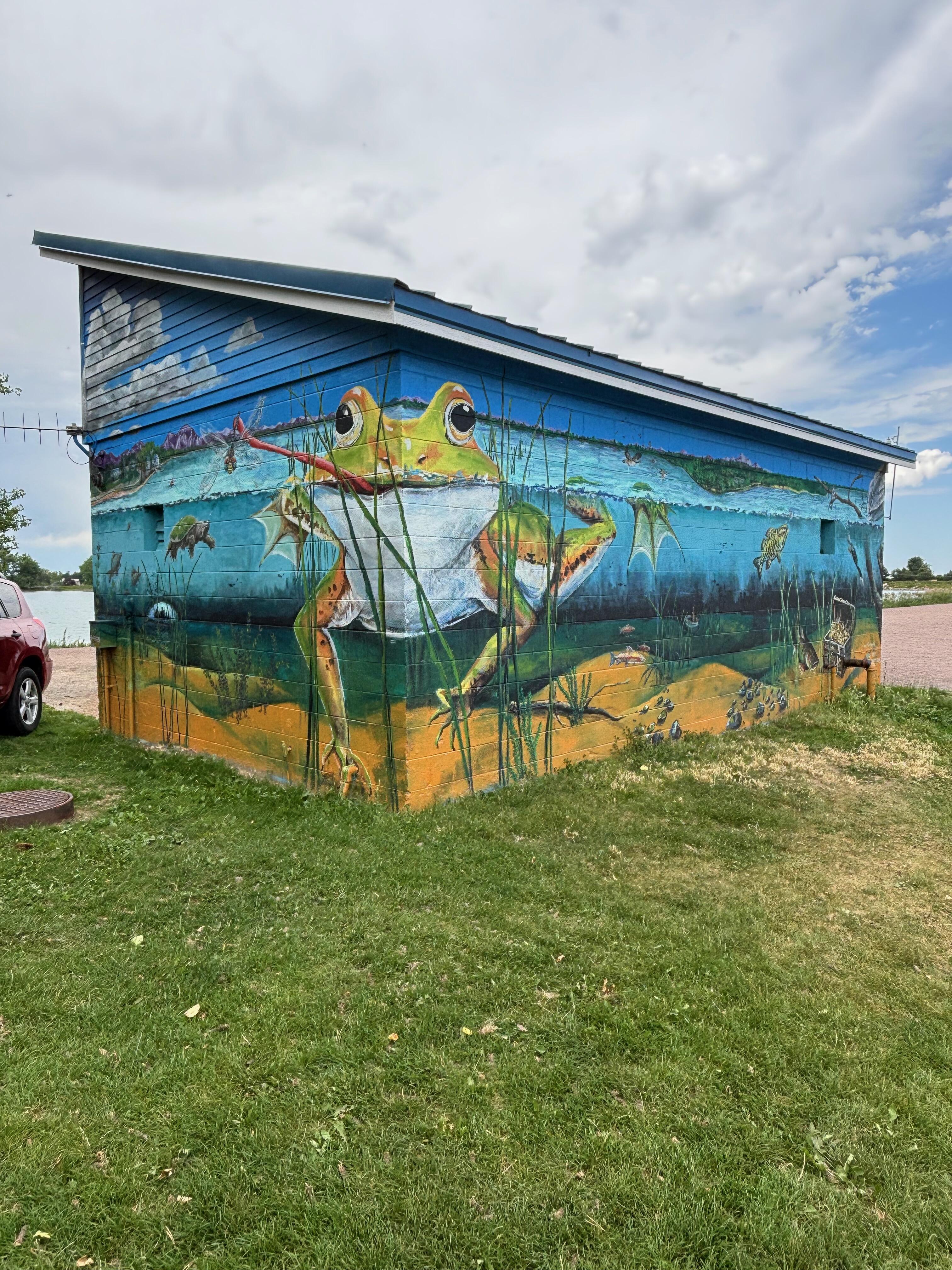 Campaign cover image for Come see the newly installed "Waneka Lake Treasures" mural 2025