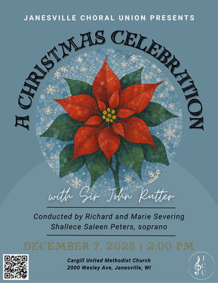 Campaign cover image for A Christmas Celebration Rutter 2025