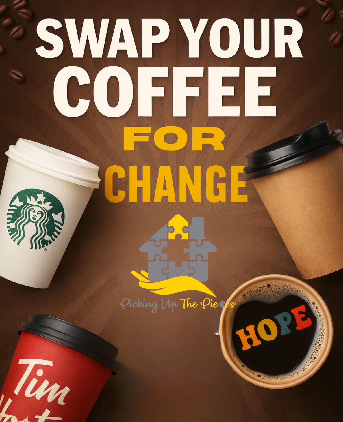 Campaign cover image for Swap Your Coffee For Change Challenge