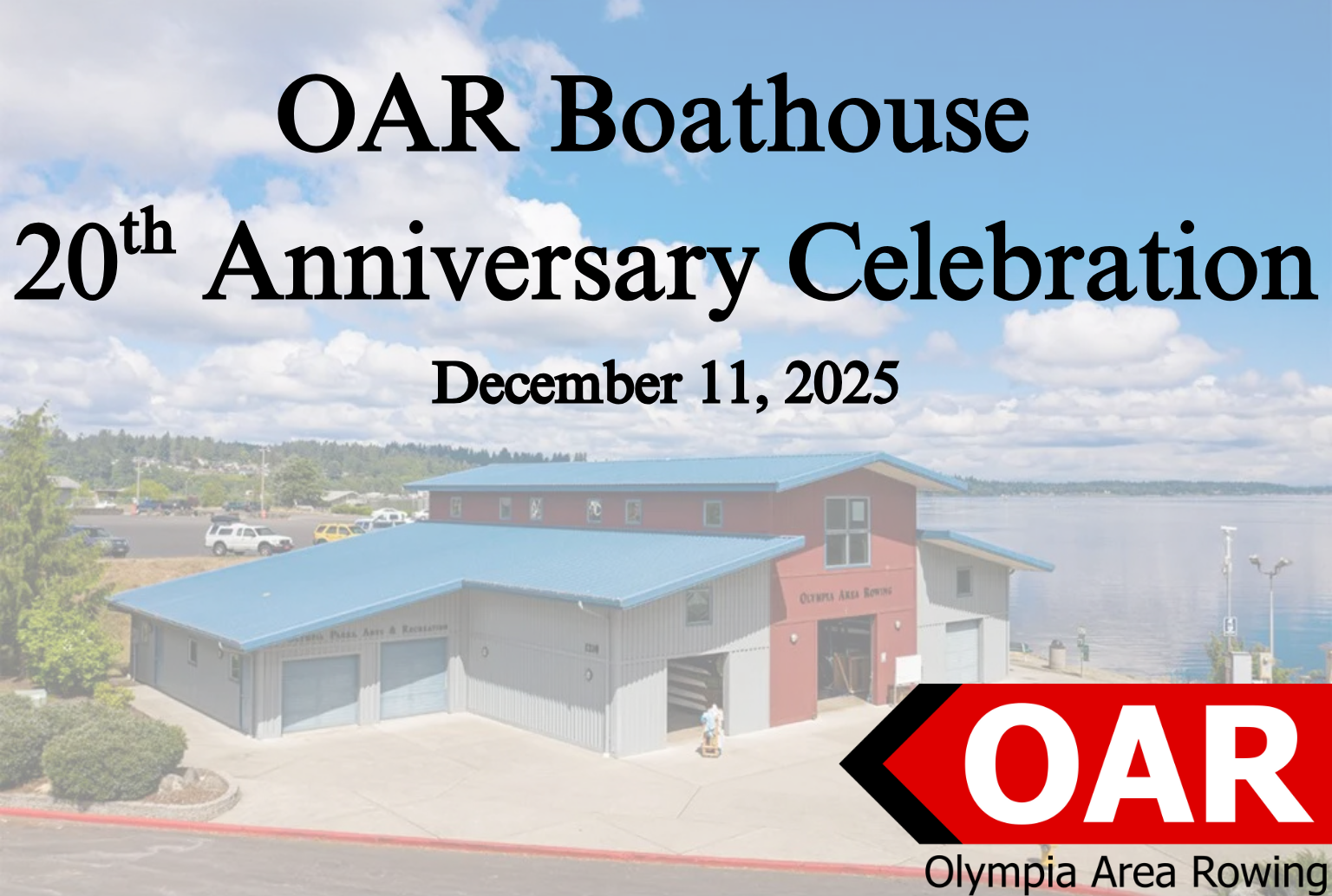 Campaign cover image for OAR Boathouse - 20th Anniversary Celebration