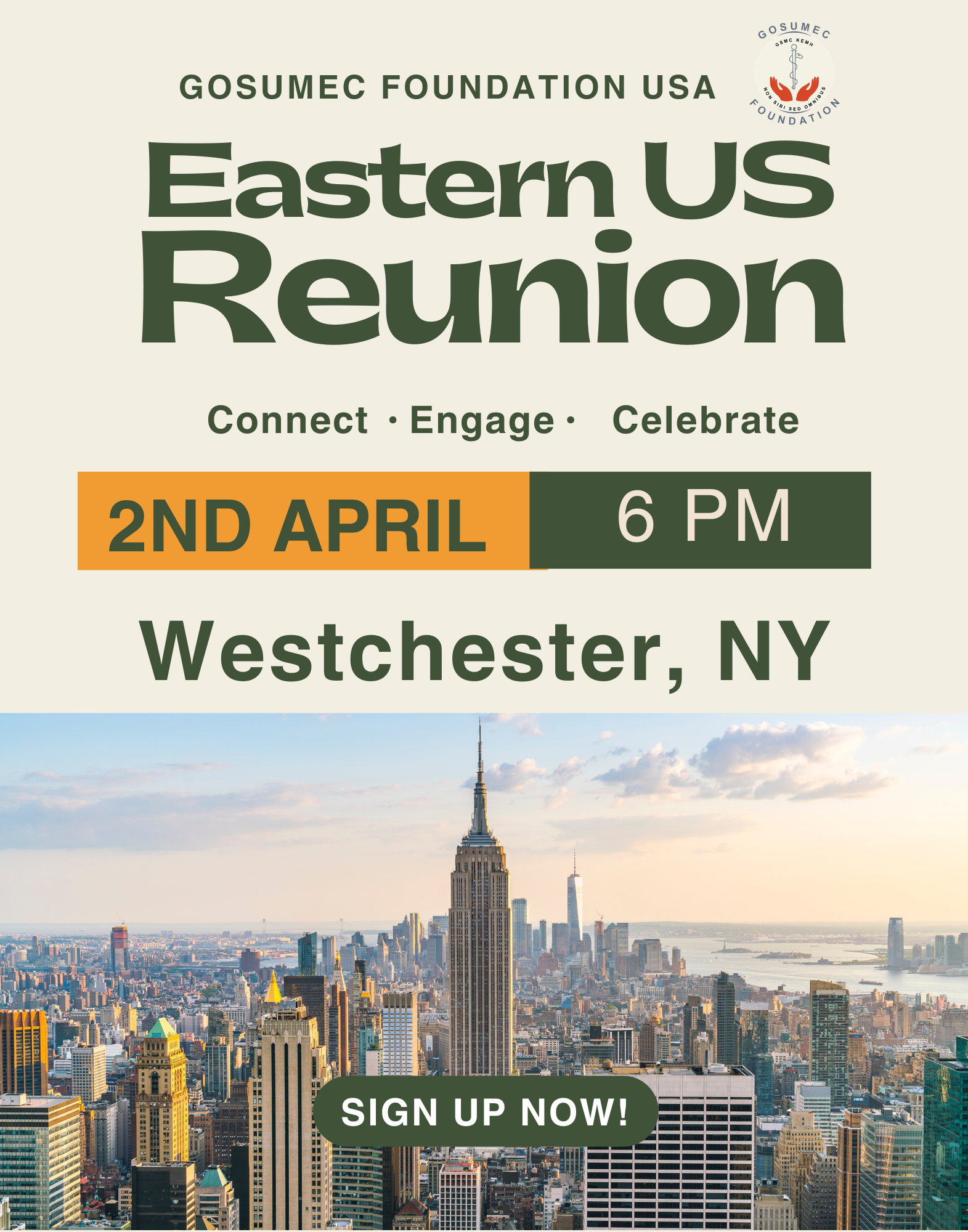 Campaign cover image for Eastern US Reunion, 2026