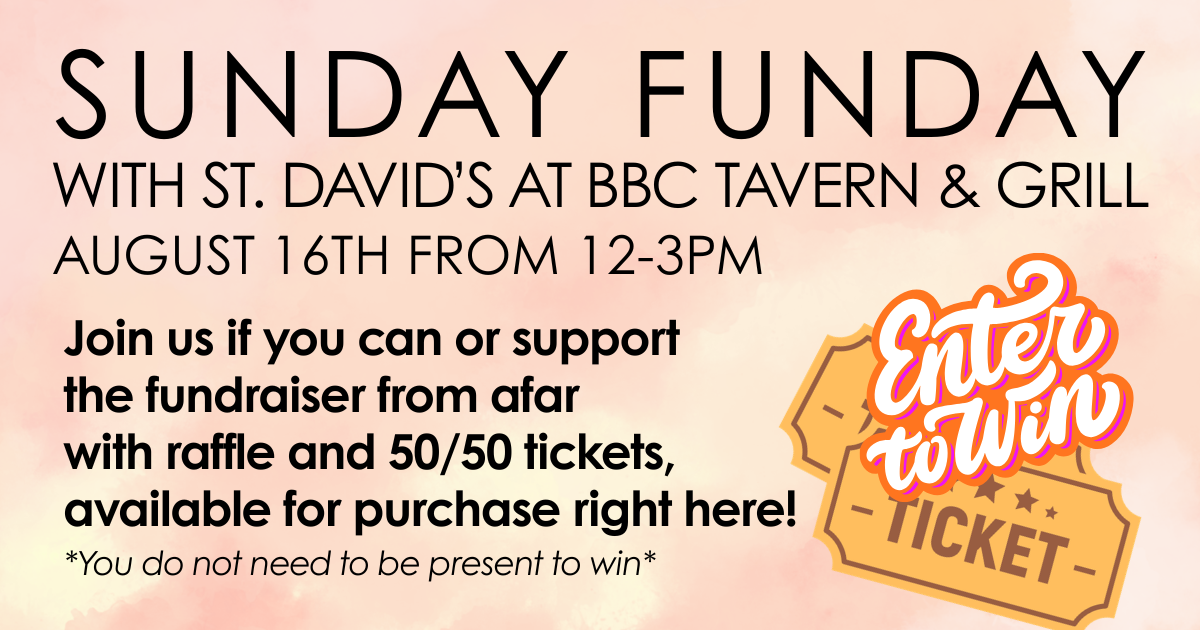 Campaign cover image for St. David's Guest Bartender & Raffle Fundraiser