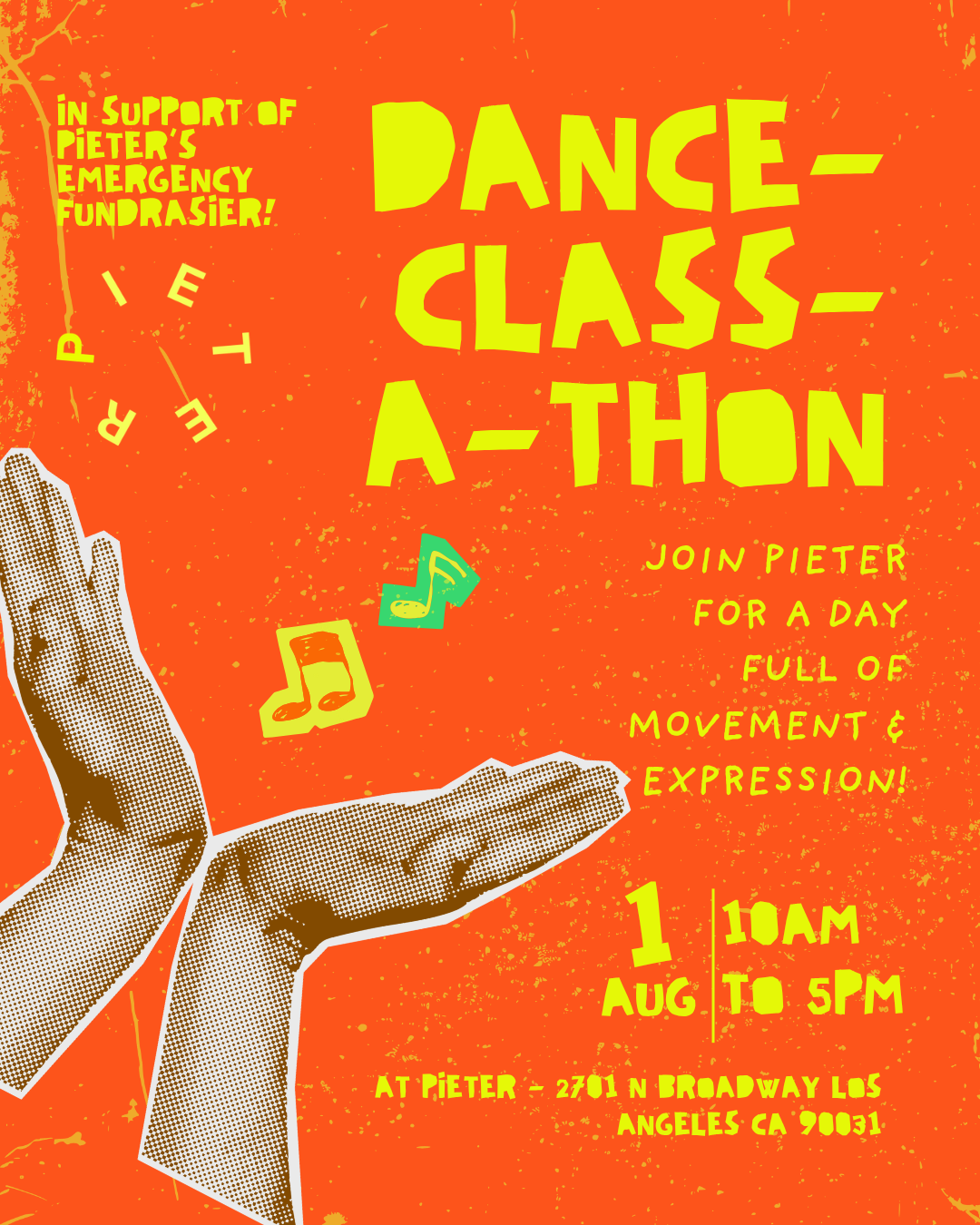 Campaign cover image for Pieter Dance-Class-A-Thon!