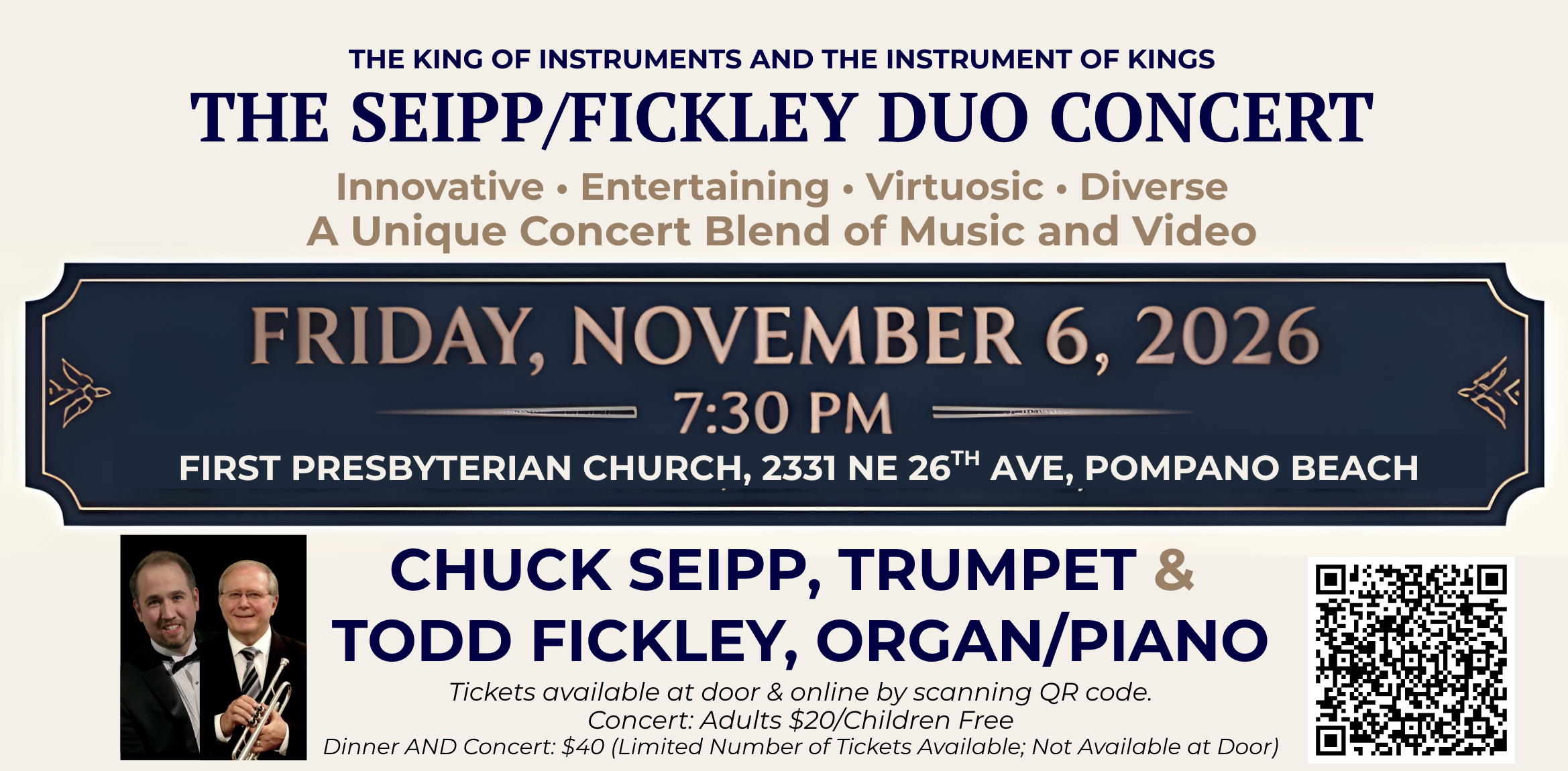 Campaign cover image for The Seipp/Fickley Duo