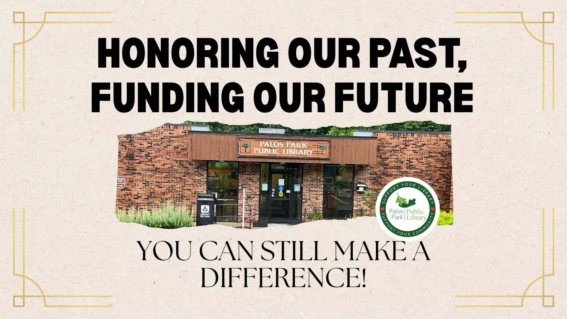Campaign cover image for Honoring Our History, Funding Our Future Fundraiser