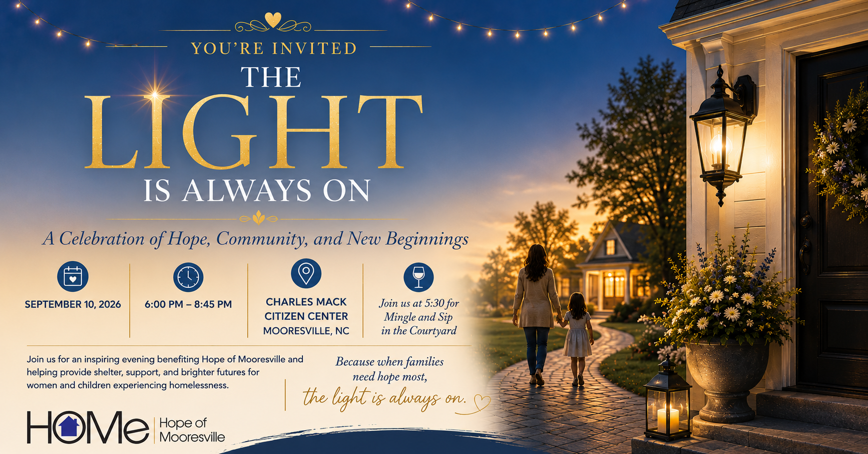 Campaign cover image for The Light is Always On