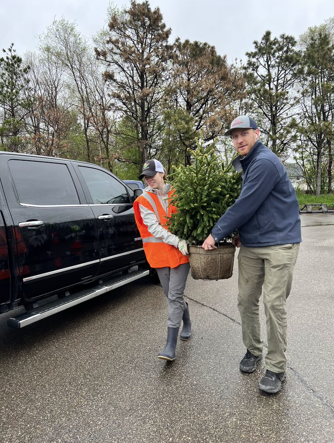 Campaign cover image for 2024 SLP Tree Distribution Unload