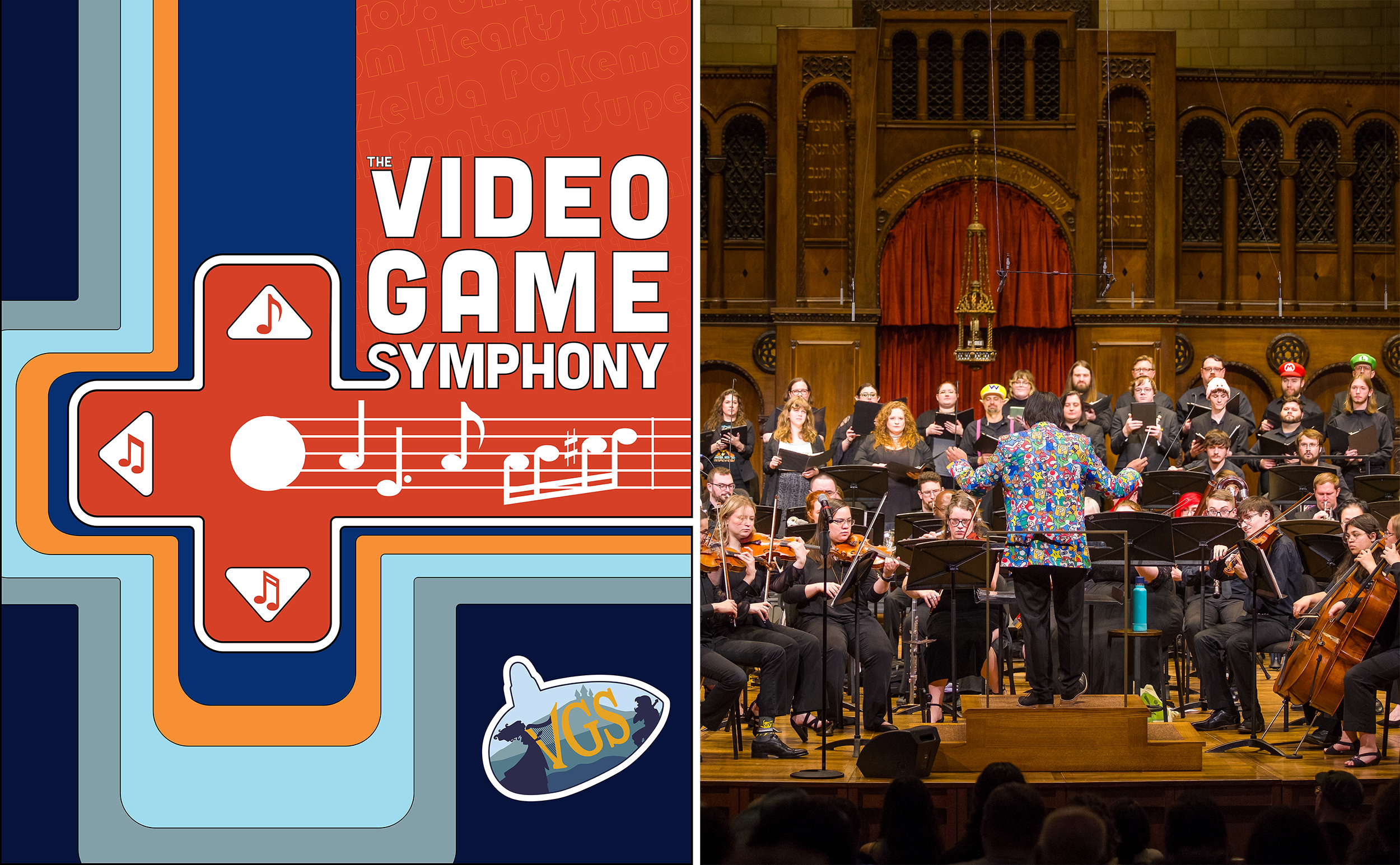 Campaign cover image for Level Up: The Video Game Symphony Strikes in 2025! 🎮⭐🎶