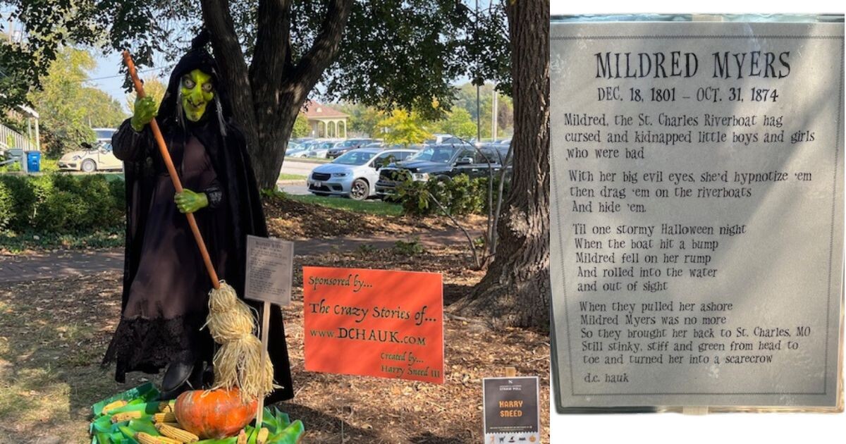 Campaign cover image for Mildred Meyers' Bewitching Auction: Own the Witch Scarecrow!