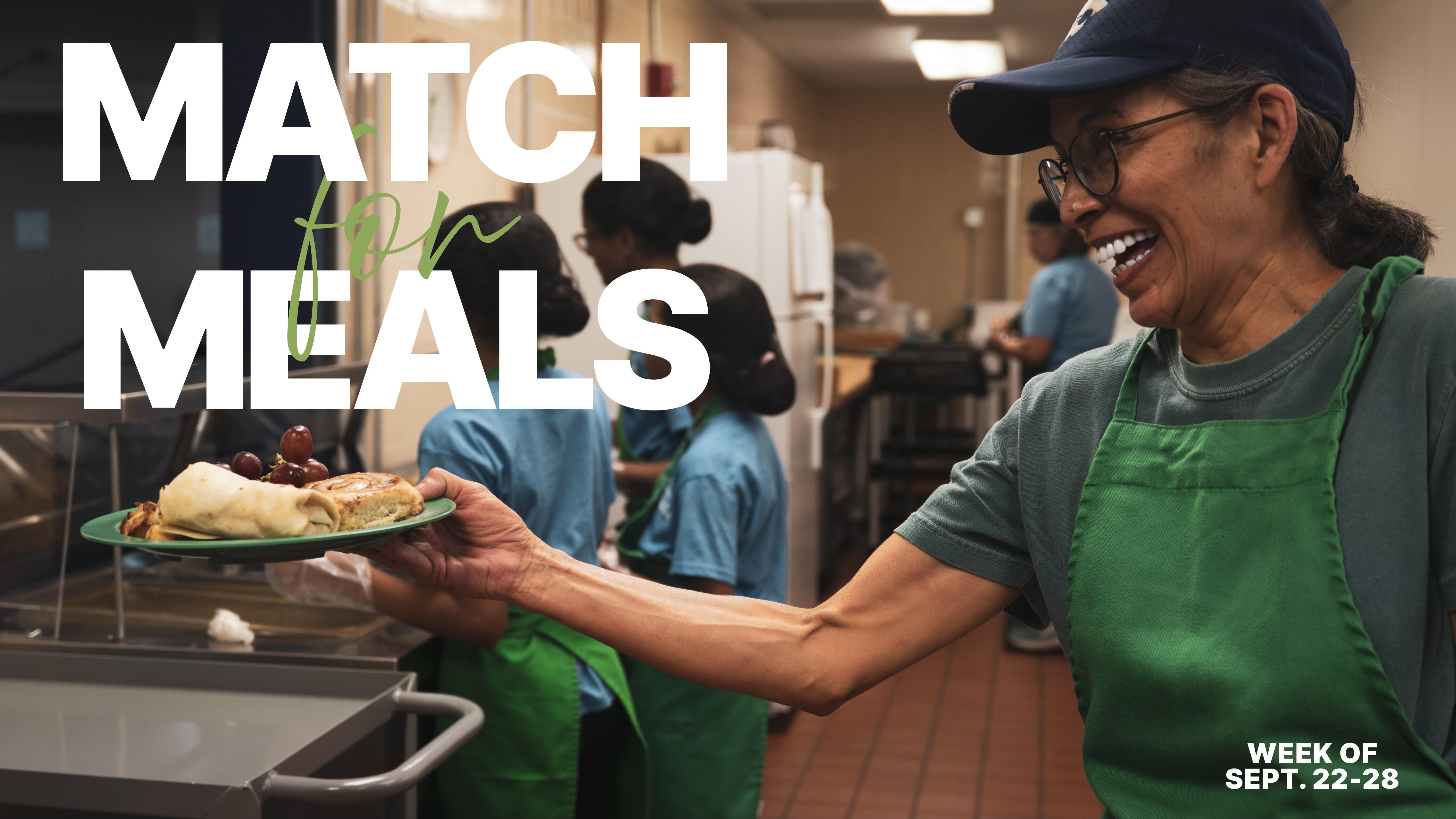 Campaign cover image for Match for Meals 2025