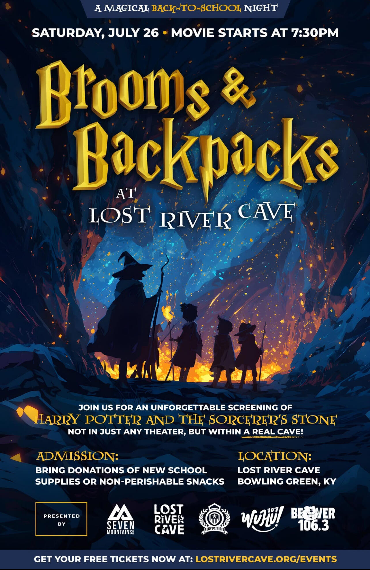 Campaign cover image for BROOMS AND BACKPACKS “HOUSE OF SNACK” COMPETITION