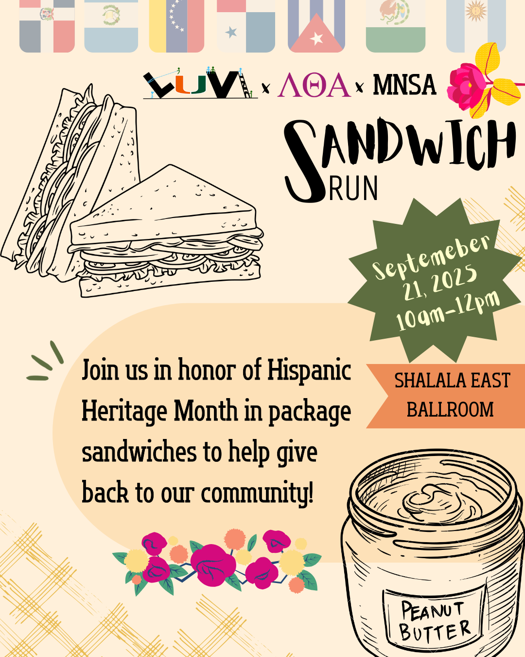 Campaign cover image for UM LOV Hispanic Heritage Month Sandwich Run