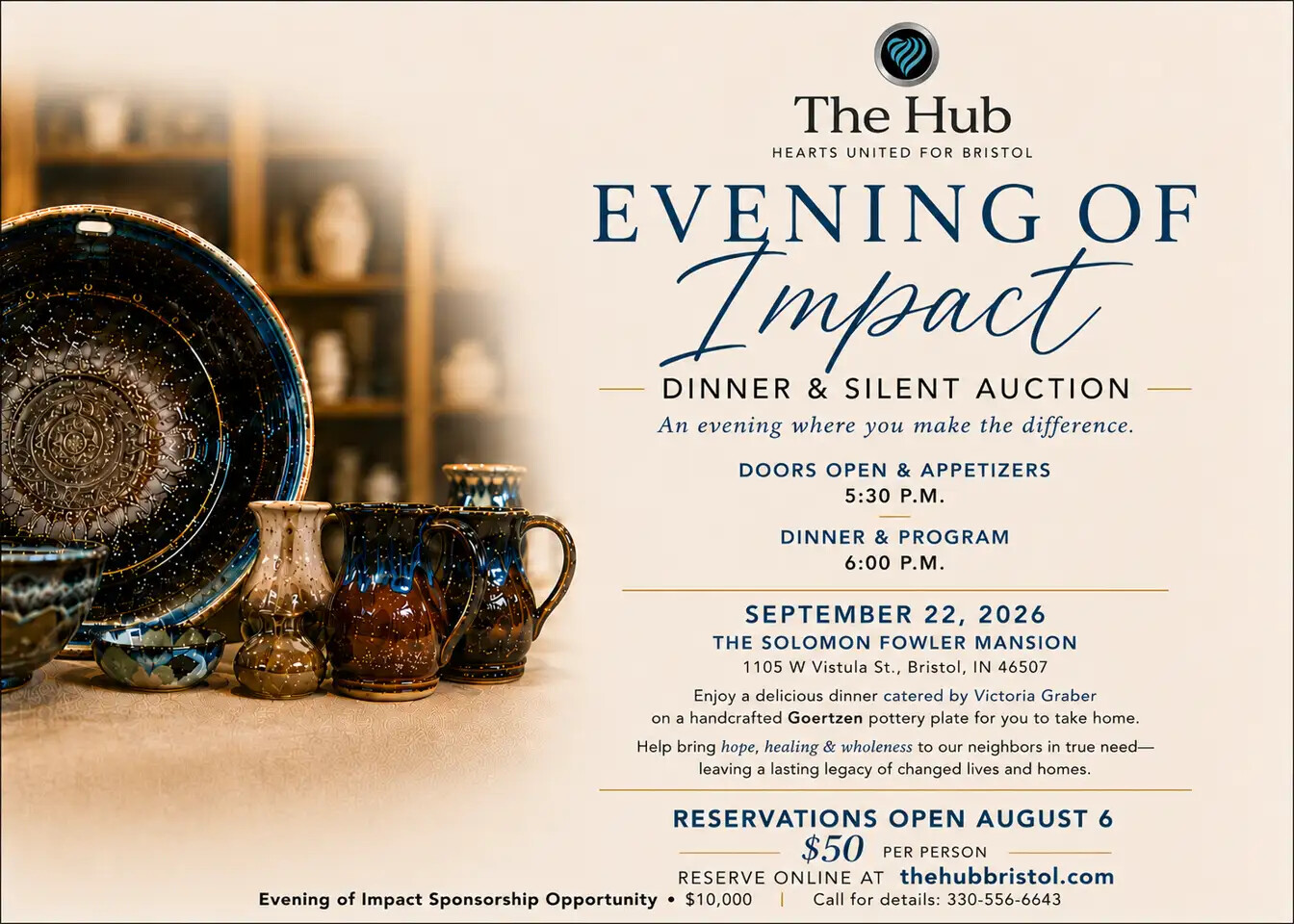 Campaign cover image for Evening of Impact: Dinner & Silent Auction