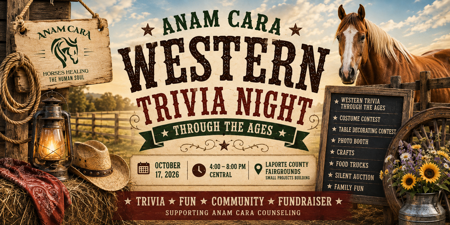 Campaign cover image for Anam Cara Western Trivia Night