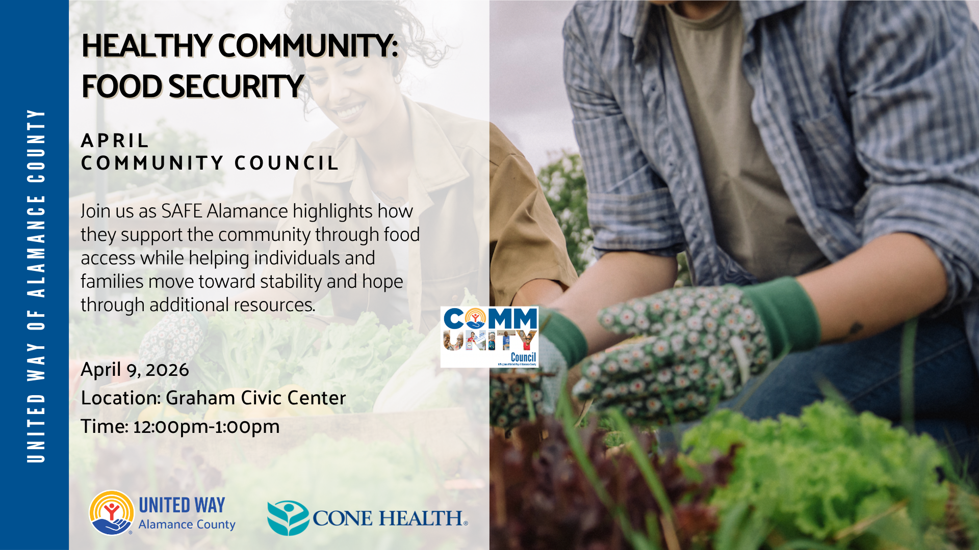 Campaign cover image for April Community Council