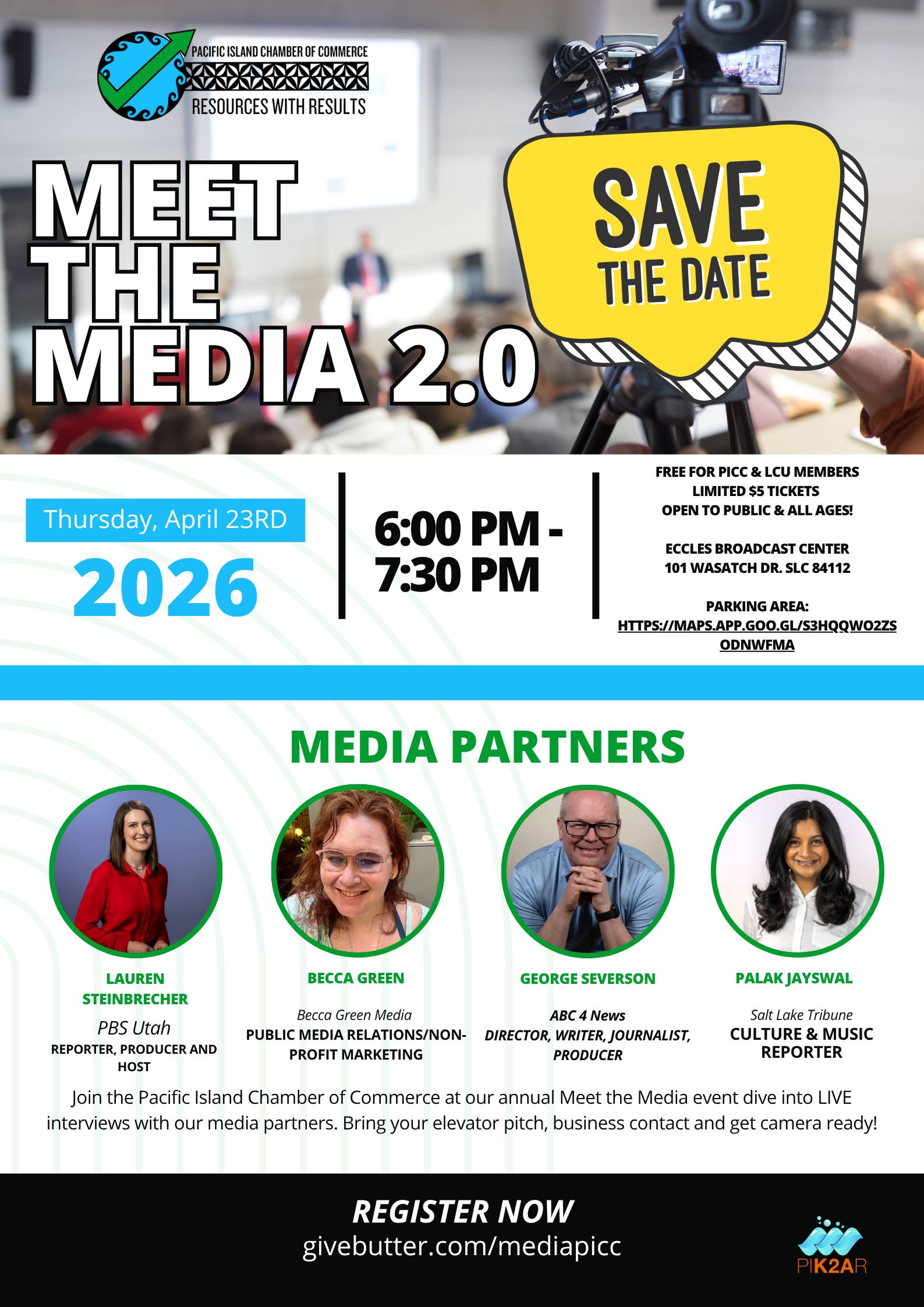 Campaign cover image for Meet the Media 2.0 with PICC