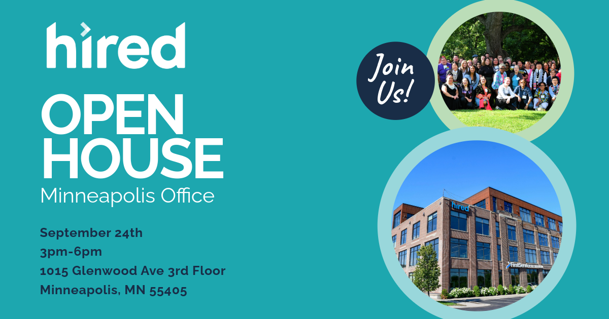 Campaign cover image for Hired's Open House
