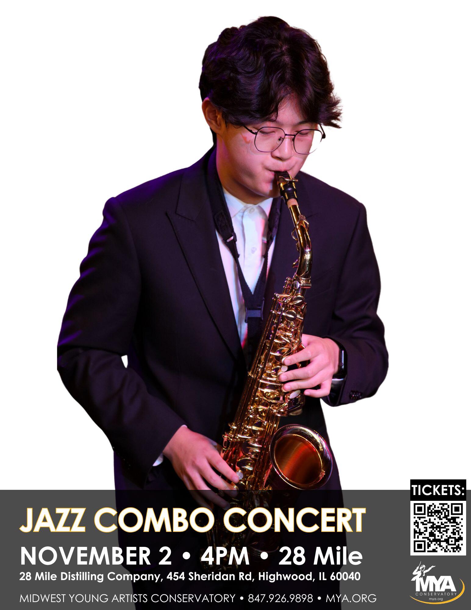 Campaign cover image for Jazz Combo Concert - November 2