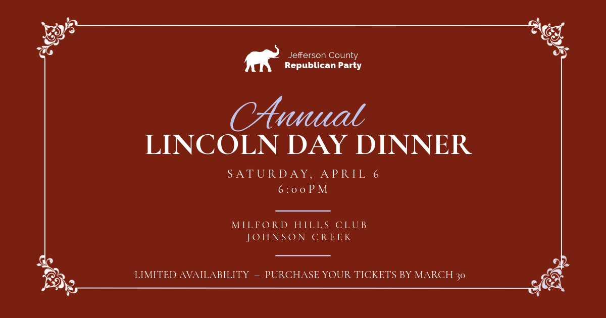 JCRP Lincoln Day Dinner 2024