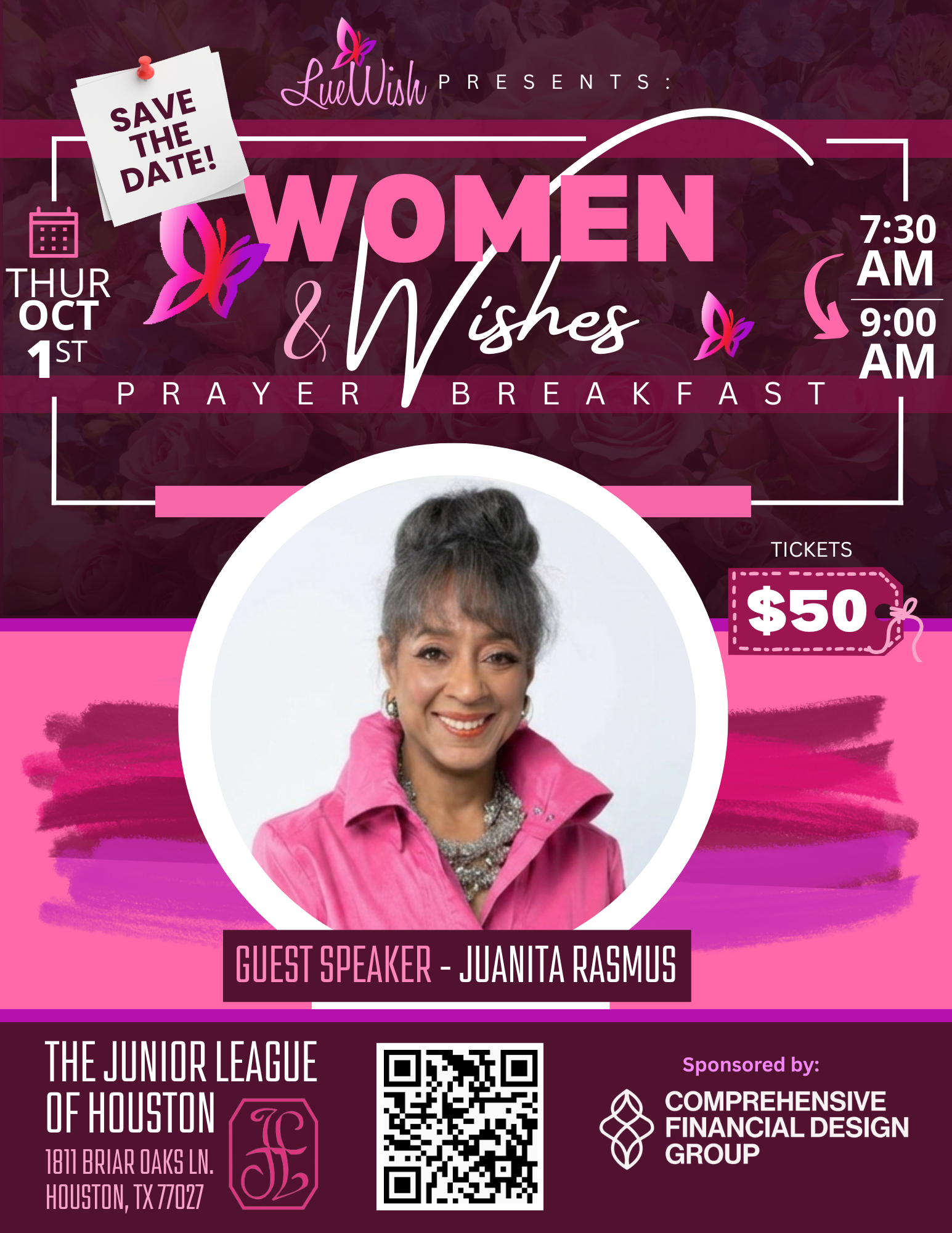 Campaign cover image for LueWish Women and Wishes Prayer Breakfast