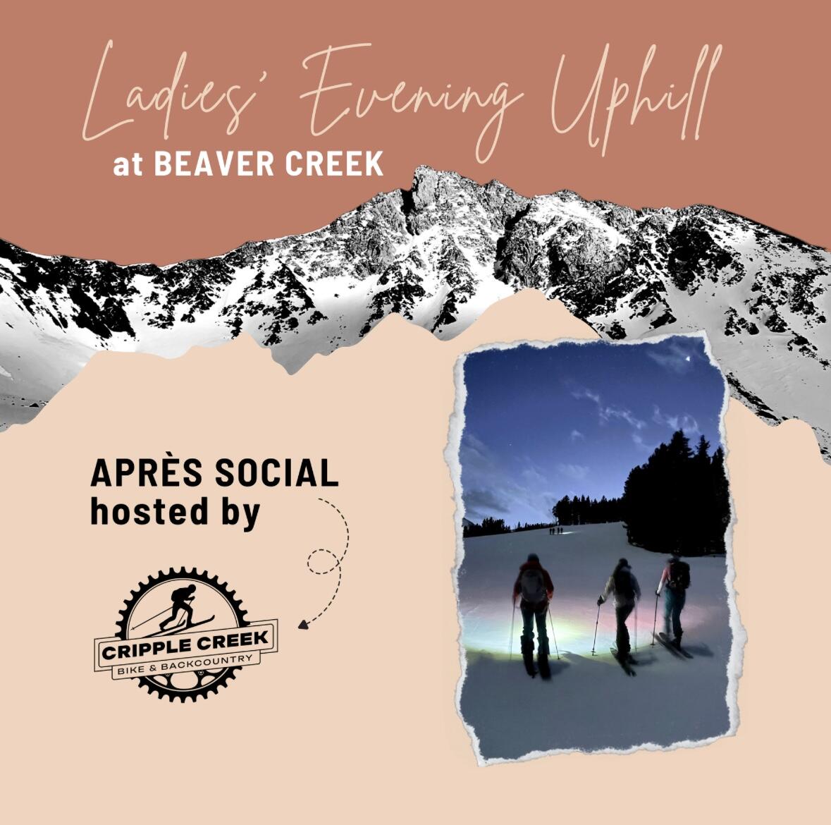 Campaign cover image for 3/10 Beaver Creek Ladies' Uphill with Gore Range Gravity Alliance