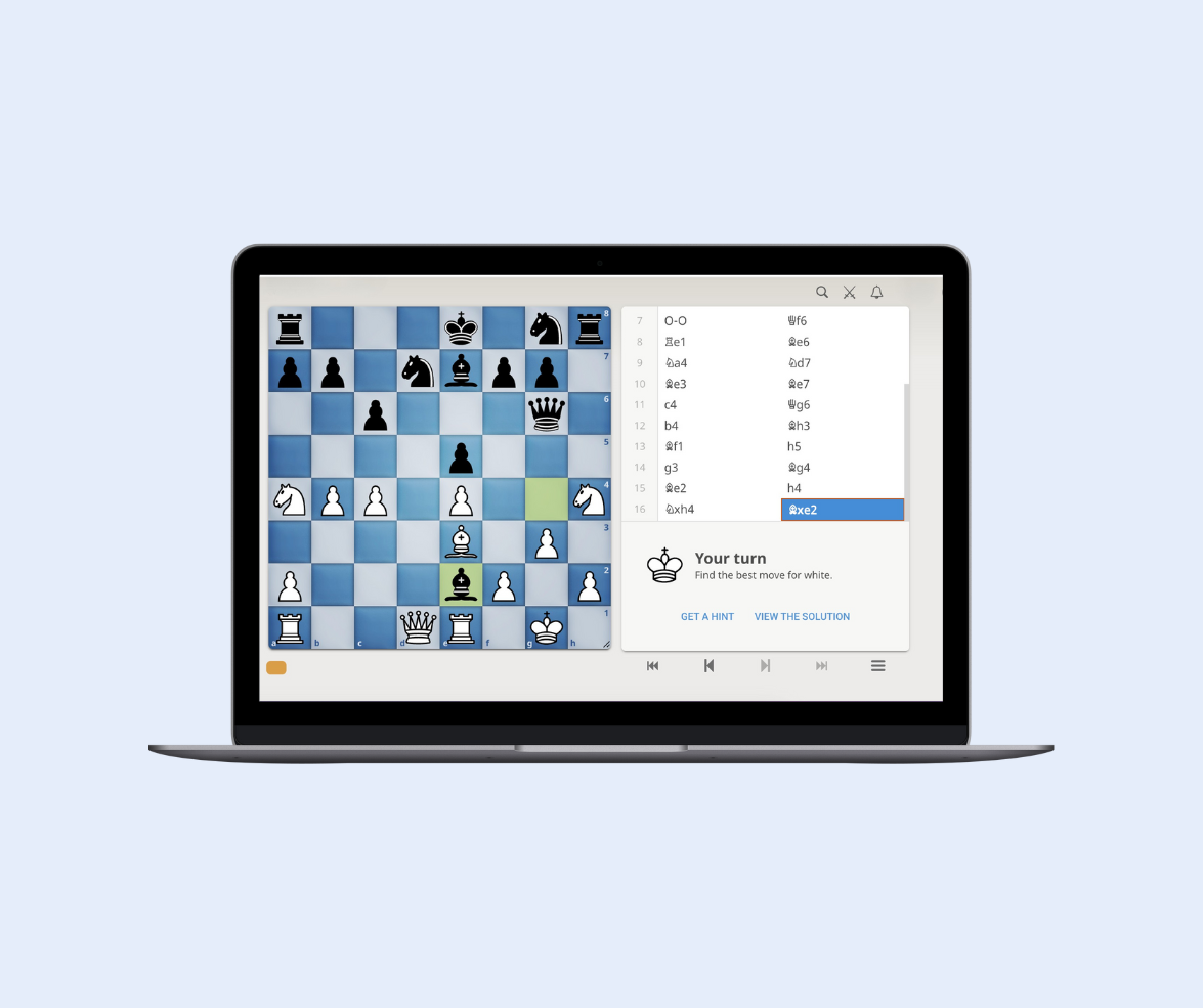 Campaign cover image for Virtual Chess Courses