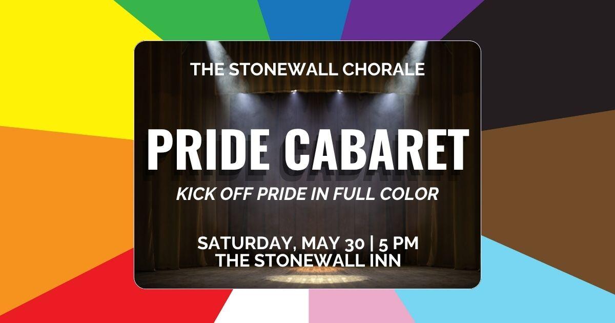 Campaign cover image for The Stonewall Chorale's Pride Cabaret