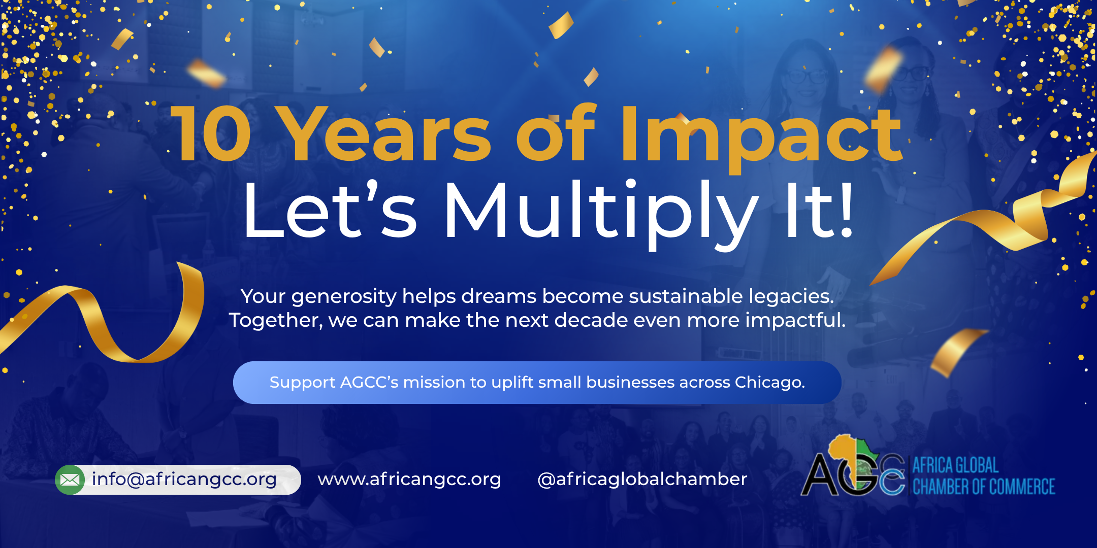 Campaign cover image for 10th Year Anniversary & Gala Awards | Supporting Small Businesses in Chicago & Beyond