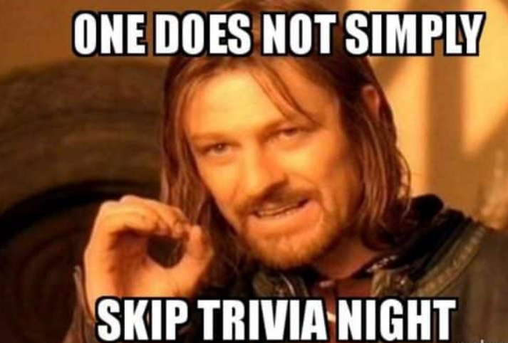 Campaign cover image for In Lieu of Trivia Night 2026