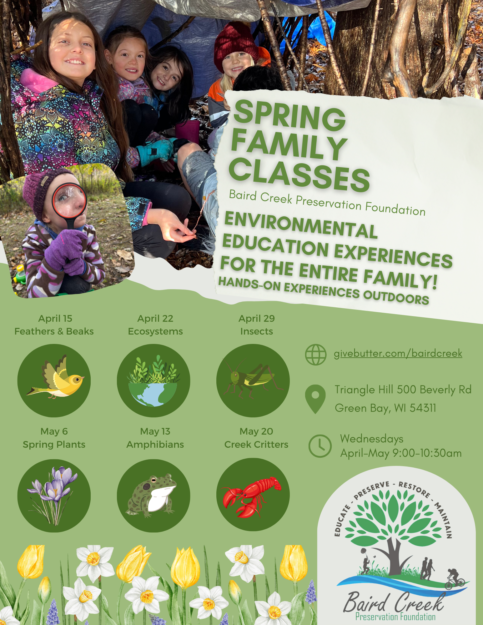 Campaign cover image for Spring Family Classes