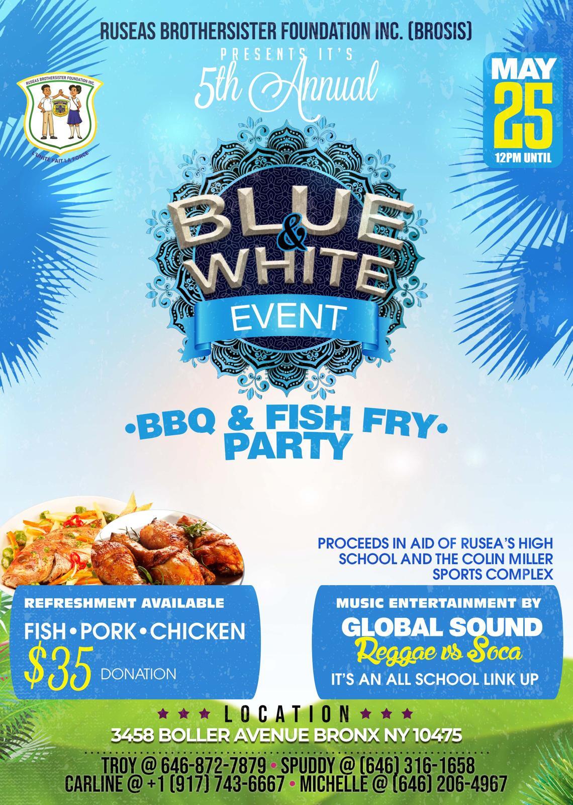 Campaign cover image for Ruseas Brosis 2025 Blue&White Event