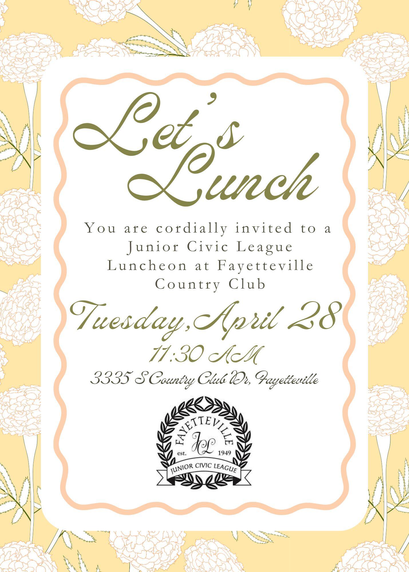 Campaign cover image for JCL Sustainer & Member Spring Luncheon