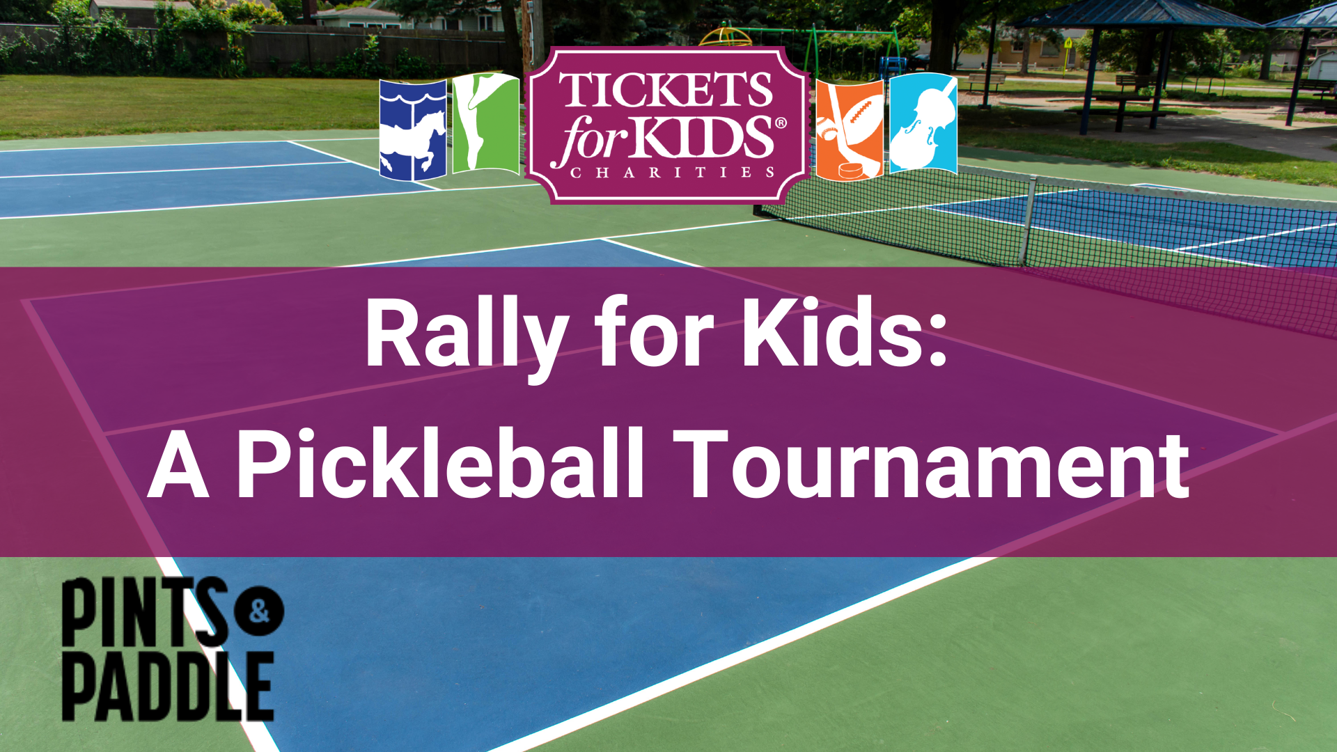 Campaign cover image for Rally for Kids Pickleball Tournament