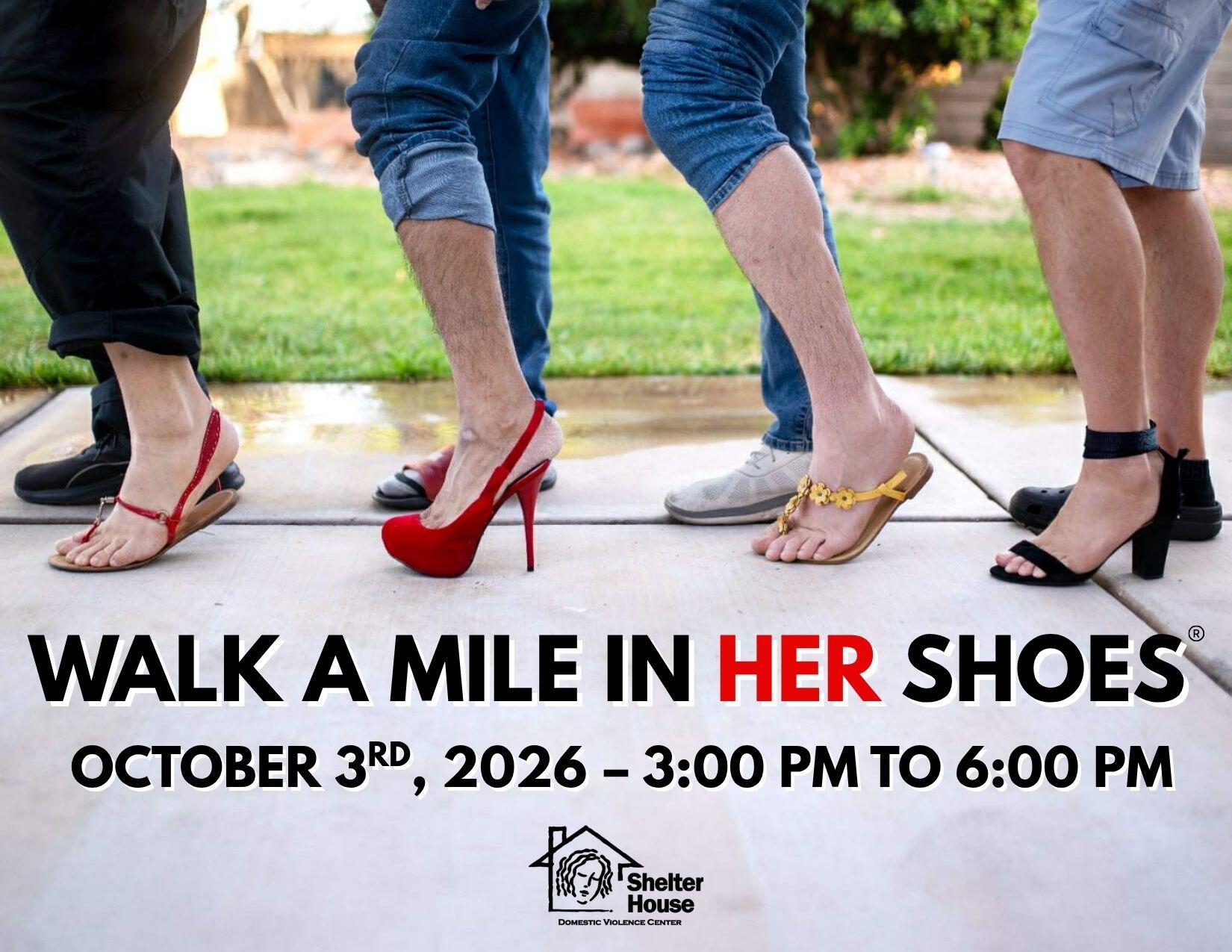 Campaign cover image for Walk A Mile In Her Shoes®