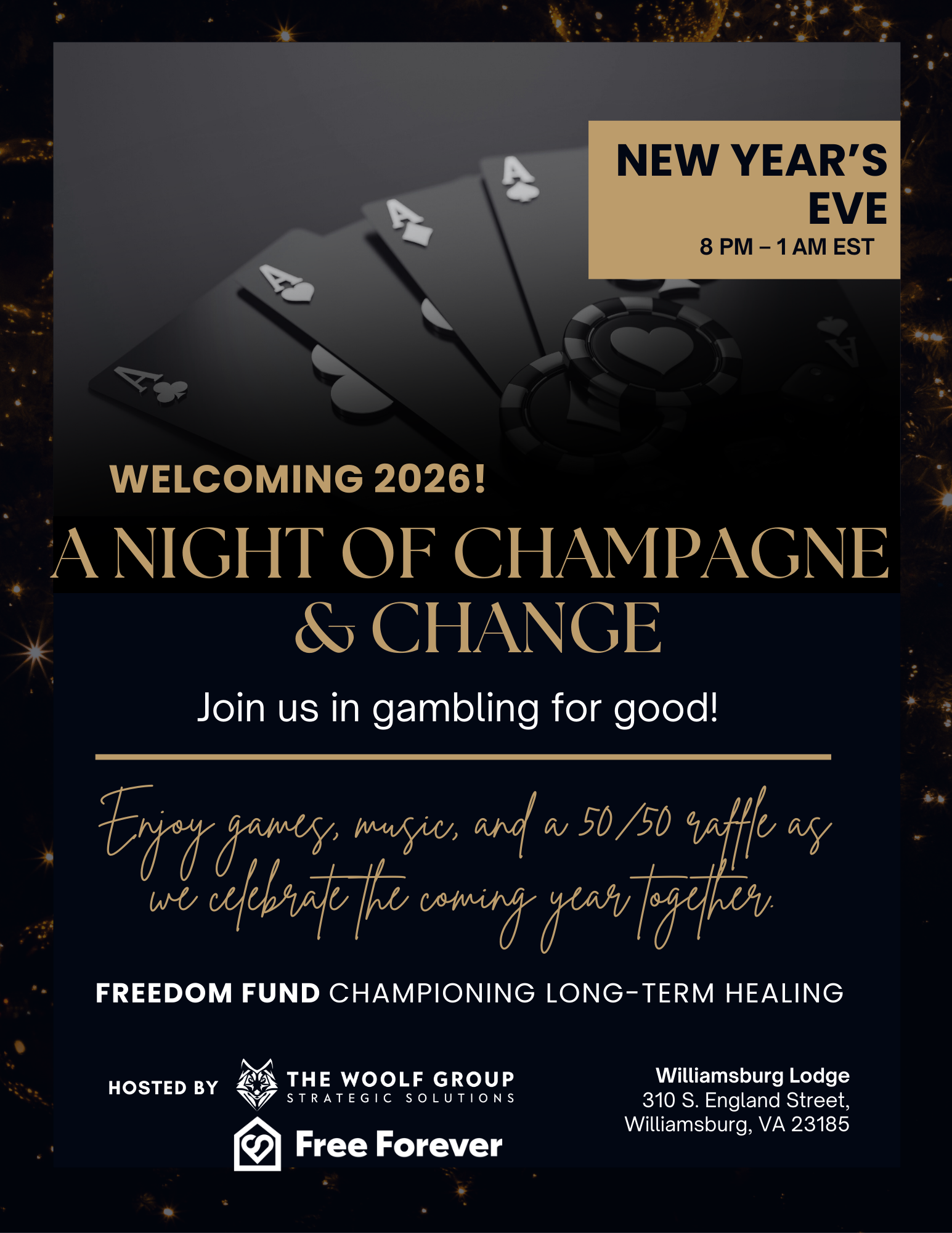 Campaign cover image for Champagne & Change!