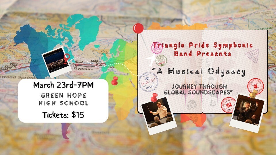 Campaign cover image for Triangle Pride Symphonic Band Spring 2024 Concert