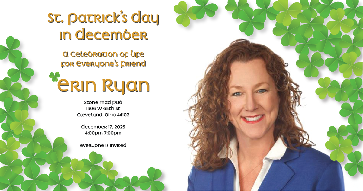 Campaign cover image for Erin Ryan Tribute - Celebration of Life 2025